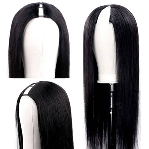 Silky Straight V Part Beginner Friendly Human Hair Wig LABHAIRS® 
