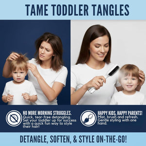 2IN1 Hair Brush For Wet & Dry Hair Styling Portable Convenient Hair Tool Apparel & Accessories > Clothing Accessories > Hair Accessories > Wig Accessories > Tools & Accessories LABHAIRS® 