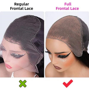Full Frontal Clean Hairline Undetectable Top Swiss HD Lace Wig | Silky Straight Apparel & Accessories > Clothing Accessories > Hair Accessories > Wigs > 13x6-lace-front-wig LABHAIRS® 