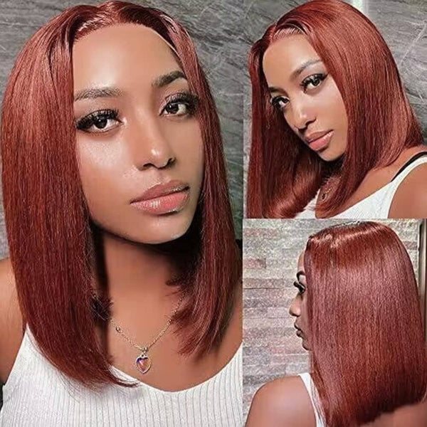 50% OFF 13*4 Transparent Lace Ombre Highlight Silky Straight Bob LABHAIRS® 