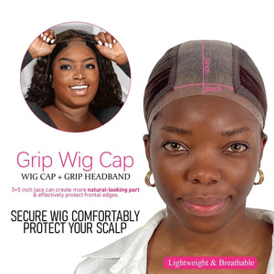 Labhairs Wig Grip Cap For Keeping Wigs In Place Transparent Lace Kit LABHAIRS® 