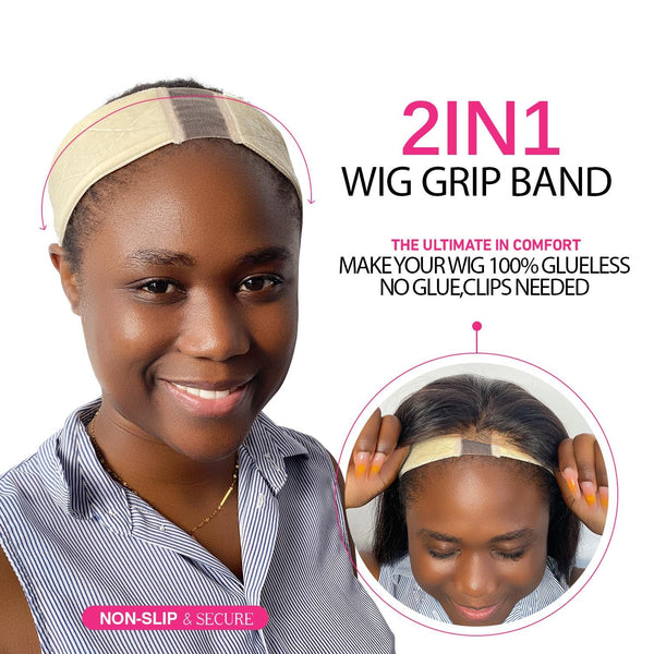 Lab 2IN1 Wig Grip Band Suit For All Seasons Use Grip Headbands Apparel & Accessories > Clothing Accessories > Hair Accessories > Wig Accessories > Tools & Accessories LABHAIRS® 