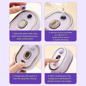 2IN1 Hair Brush For Wet & Dry Hair Styling Portable Convenient Hair Tool Apparel & Accessories > Clothing Accessories > Hair Accessories > Wig Accessories > Tools & Accessories LABHAIRS® 