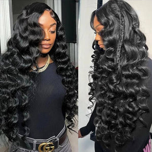 5x5 Glueless Undetectable Top HD Swiss Lace 250% Density Loose Body Wave Wig Apparel & Accessories > Clothing Accessories > Hair Accessories > Wigs > 5x5 Top Swiss HD Lace Closure Wig LABHAIRS® 