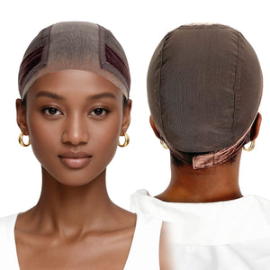 Labhairs Fit For All Sizes Wig Grip Cap For Keeping Wigs In Place More Cap-wide Transparent Lace