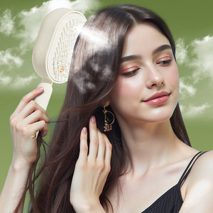Electric 2-in-1 Mist Hair Brush for Effortless Detangling & Styling Apparel & Accessories > Clothing Accessories > Hair Accessories > Wig Accessories > Tools & Accessories LABHAIRS® 