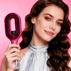 2-in-1 Hair Brush with Built-in Mister Spray Apparel & Accessories > Clothing Accessories > Hair Accessories > Wig Accessories > Tools & Accessories LABHAIRS® 