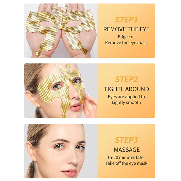 Brightening & Anti-Wrinkle Under-Eye Duo: Collagen Gel Patches + Golden Butterfly Moisturizing Masks Apparel & Accessories > Clothing Accessories > Hair Accessories > Wig Accessories > Tools & Accessories LABHAIRS® 