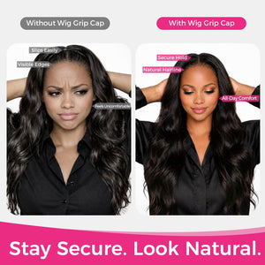 Brown Wig Grip Cap 4*5Inch Lace Parting Max Make Part Freely One Size Fits All Wig LABHAIRS® 