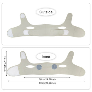 Labhairs Graphene V-Line Chin Strap for Face Slimming–Double Chin Reducer&Jawline Lifting Mask–Reusable V-Shaped Face Band Apparel & Accessories > Clothing Accessories > Hair Accessories > Wig Accessories > Tools & Accessories LABHAIRS® 