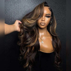No Glue Needed Ombre 5x5 Top Glueless Closure HD Swiss Lace Wig Apparel & Accessories > Clothing Accessories > Hair Accessories > Wigs > 5x5 Top Swiss HD Lace Closure Wig LABHAIRS® 