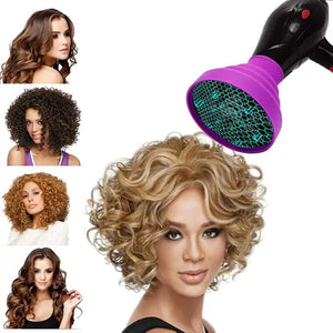Collapsible Silicone Hair Dryer Diffuser Portable Fit Most Hair Dryers Apparel & Accessories > Clothing Accessories > Hair Accessories > Wig Accessories > Tools & Accessories LABHAIRS® 