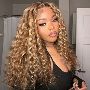 5x5 Undetectable Top Glueless Closure Swiss HD Lace Ombre Highlight Wig Apparel & Accessories > Clothing Accessories > Hair Accessories > Wigs > 5x5 Top Swiss HD Lace Closure Wig LABHAIRS® 