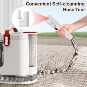 WHALL Carpet & Upholstery Cleaner Machine, Portable Spot Vacuum for Couch, Sofa, Pet Stain, Car Seat LABHAIRS® 