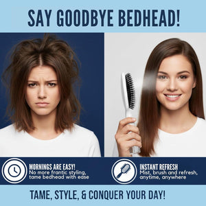 2IN1 Hair Brush For Wet & Dry Hair Styling Portable Convenient Hair Tool Apparel & Accessories > Clothing Accessories > Hair Accessories > Wig Accessories > Tools & Accessories LABHAIRS® 