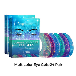 Brightening & Anti-Wrinkle Under-Eye Duo: Collagen Gel Patches + Golden Butterfly Moisturizing Masks Apparel & Accessories > Clothing Accessories > Hair Accessories > Wig Accessories > Tools & Accessories LABHAIRS® Multicolor Eye Gels-24 Pair 