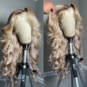 Labhairs Ombre Ash Color Human Hair Loose Curly Bob Apparel & Accessories > Clothing Accessories > Hair Accessories > Wigs > Colorful Wig LABHAIRS® 
