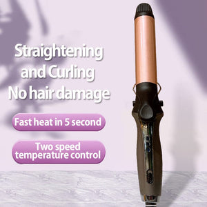 2-IN-1 Ceramic Glaze Coating No Hair Damage Curling Iron Apparel & Accessories > Clothing Accessories > Hair Accessories > Wig Accessories > Tools & Accessories LABHAIRS® 