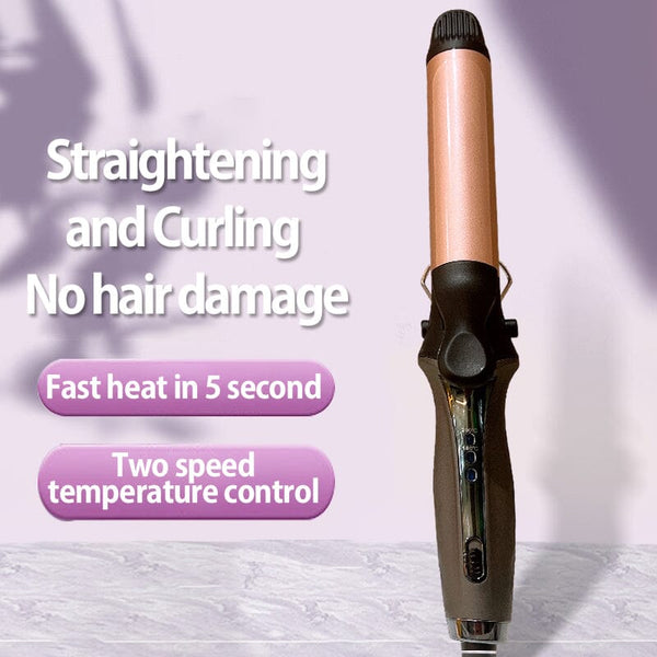2-IN-1 Ceramic Glaze Coating Curling Iron& High Elasticity Hair Brush kit Apparel & Accessories > Clothing Accessories > Hair Accessories > Wig Accessories > Tools & Accessories LABHAIRS® 