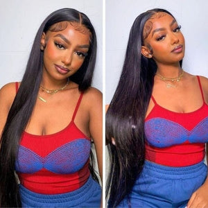 Silky Straight V Part Beginner Friendly Human Hair Wig LABHAIRS® 