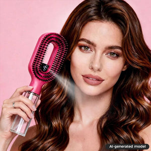 2-in-1 Hair Brush with Built-in Mister Spray Apparel & Accessories > Clothing Accessories > Hair Accessories > Wig Accessories > Tools & Accessories LABHAIRS® 