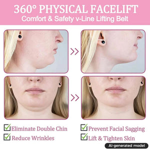 Labhairs Graphene for Face Slimming–Double Chin Reducer&Jawline Lifting Mask–Reusable V-Shaped Face Band Apparel & Accessories > Clothing Accessories > Hair Accessories > Wig Accessories > Tools & Accessories LABHAIRS® 