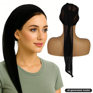 Labhairs Hairweave Sleeve for Locs, Lightweight & Breathable Drawstring Cap for Braids, Dreadlocks, Wig Styling & Protective Hair Care Apparel & Accessories > Clothing Accessories > Hair Accessories > Wig Accessories > Tools & Accessories LABHAIRS® 