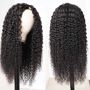 V Part Bouncy Curly High Thickness No Lace Beginner Friendly Wig LABHAIRS® 