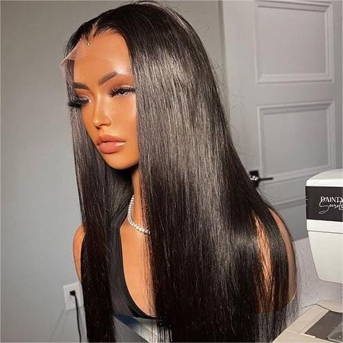 4*4 Transparent Lace Straight Wig&Wig Cap Kit Apparel & Accessories > Clothing Accessories > Hair Accessories > Wig Accessories > Tools & Accessories LABHAIRS® 
