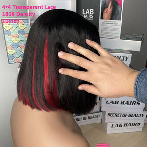 Clearance Sale|Only Last 1 In Stock Get Same As You Seen Apparel & Accessories > Clothing Accessories > Hair Accessories > Wigs > 13x6-lace-front-wig LABHAIRS® 4*4Transparent&10Inch 