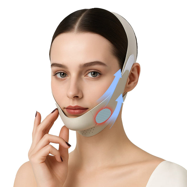 Labhairs Graphene V-Line Chin Strap for Face Slimming–Double Chin Reducer&Jawline Lifting Mask–Reusable V-Shaped Face Band Apparel & Accessories > Clothing Accessories > Hair Accessories > Wig Accessories > Tools & Accessories LABHAIRS® Green 