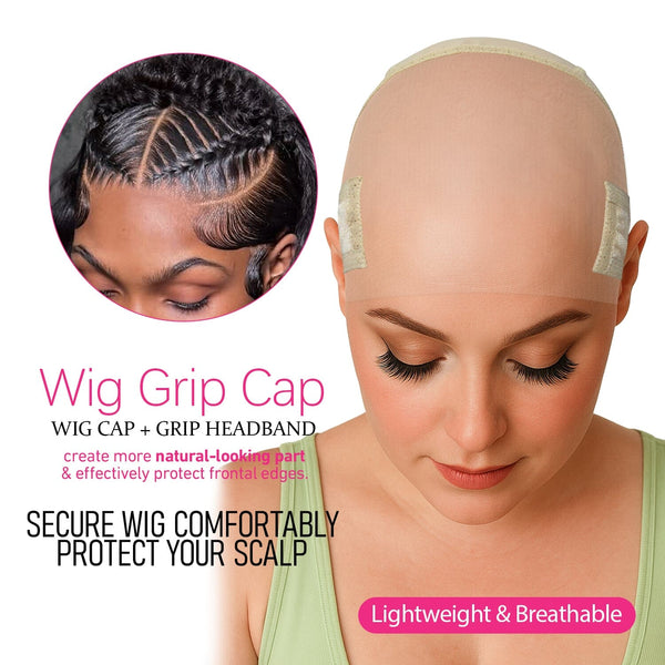 Labhairs Lace-MAX Wig Grip Cap - Holds Glueless Wig Securely in Place, One Size Fits All Apparel & Accessories > Clothing Accessories > Hair Accessories > Wig Accessories > Tools & Accessories LABHAIRS® Nude*1 