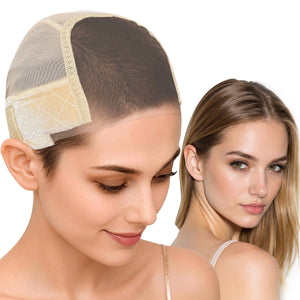 Brown Wig Grip Cap 4*5Inch Lace Parting Max Make Part Freely One Size Fits All Wig LABHAIRS® 