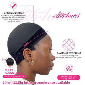 Wig Grip Non-slip Adjustable Silicone Band&Wig Cap For Keeping Wigs In Place Kit Apparel & Accessories > Clothing Accessories > Hair Accessories > Wig Accessories > Tools & Accessories LABHAIRS® 