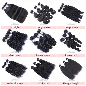 Labhairs 32-40inch 100% Virgin Human Hair Cuticle Aligned Bundles Can Be Dyed to #613 Apparel & Accessories > Clothing Accessories > Hair Accessories > Wigs > Lace Front Bob Wig LABHAIRS® 