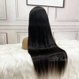 Undetectable Invisible Lace Wig Full Frontal Top Swiss HD Lace Wig | Straight Apparel & Accessories > Clothing Accessories > Hair Accessories > Wigs > 13x6-lace-front-wig LABHAIRS? 