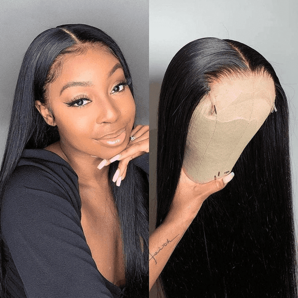 Kerwin|5X5 Closure Top Swiss HD Lace 100% Real Glueless Straight Wig Apparel & Accessories > Clothing Accessories > Hair Accessories > Wigs > 5x5 Top Swiss HD Lace Closure Wig LABHAIRS® 