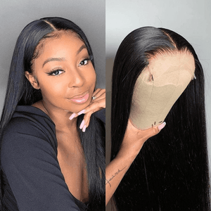 US|5X5 Closure Top Swiss HD Lace 100% Real Glueless Straight Wig Apparel & Accessories > Clothing Accessories > Hair Accessories > Wigs > 5x5 Top Swiss HD Lace Closure Wig LABHAIRS® 
