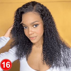 New Curly Baby Hair|Kinky Curly |180% Density| 13x6 Top Swiss HD Lace Apparel & Accessories > Clothing Accessories > Hair Accessories > Wigs > Lace Front Bob Wig LABHAIRS® 