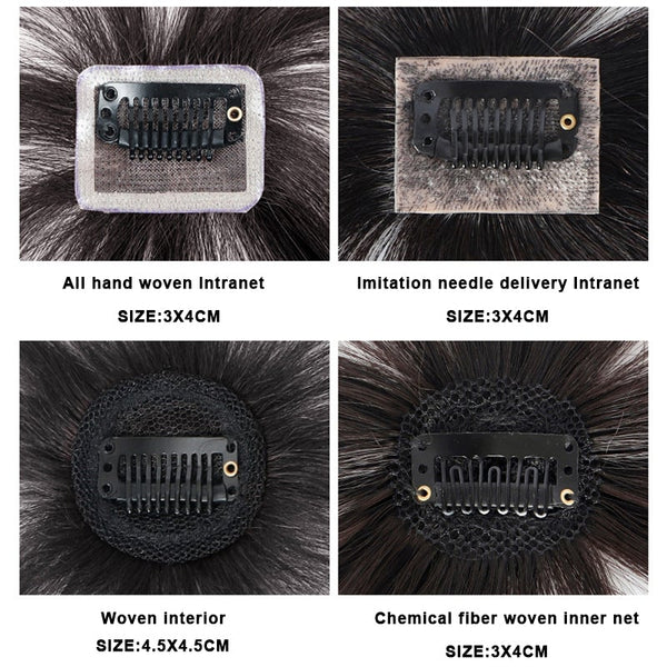 Natural Bang Fringe Real Human Hair with Temples Hairpieces for Women Clip Daily Wear Apparel & Accessories > Clothing Accessories > Hair Accessories > Wig Accessories > Tools & Accessories LABHAIRS® 