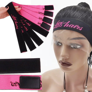 Elastic Band for Wigs Edges Lace Melting Bands Edge laying Scarf Adjustable Wig Bands Apparel & Accessories > Clothing Accessories > Hair Accessories > Wig Accessories > Tools & Accessories LABHAIRS® 