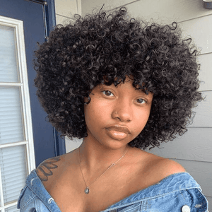 Super Volume Bang Wig With Afro Look LABHAIRS? 