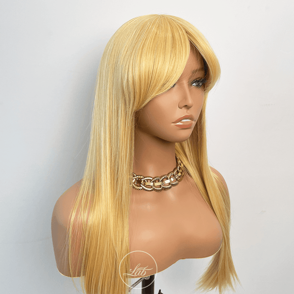Cosplay Long Blonde Straight Synthetic Hair Fashion |Labhairs Apparel & Accessories > Clothing Accessories > Hair Accessories > Wigs > Lace Front Bob Wig LABHAIRS® 