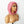 Load image into Gallery viewer, Straight Bob Pink Color Wig With Bang Fashion Synthetic Wig 10inch |Labhairs Apparel &amp; Accessories &gt; Clothing Accessories &gt; Hair Accessories &gt; Wigs &gt; Lace Front Bob Wig LABHAIRS? 

