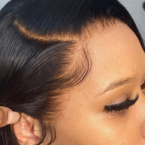 Labhairs Straight BOB | Top Swiss HD Lace | 5x5 Lace Closure | 150% Density Apparel & Accessories > Clothing Accessories > Hair Accessories > Wigs > Lace Front Bob Wig LABHAIRS? 