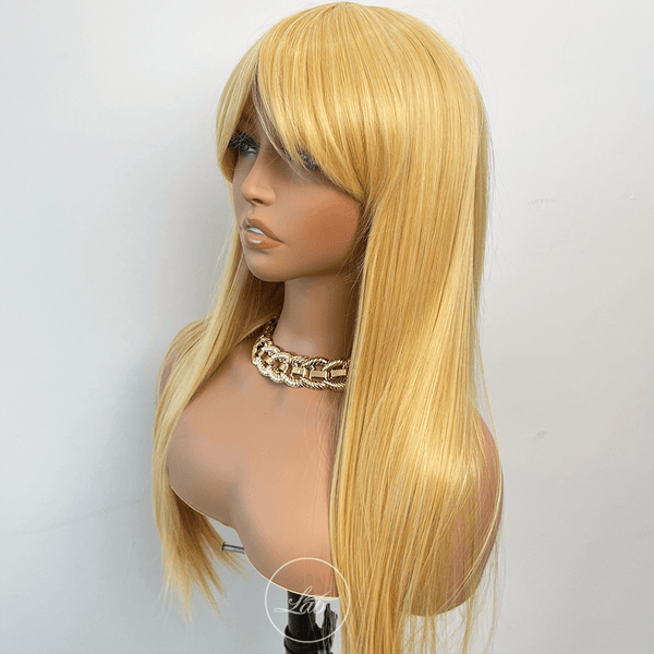 Cosplay Long Blonde Straight Synthetic Hair Fashion |Labhairs Apparel & Accessories > Clothing Accessories > Hair Accessories > Wigs > Lace Front Bob Wig LABHAIRS? 