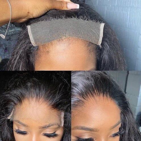 5X5 Top Swiss HD Closure Lace 100% Real Glueless Wig With Clean Bleached Knots | Straight Apparel & Accessories > Clothing Accessories > Hair Accessories > Wigs > 5x5 Top Swiss HD Lace Closure Wig LABHAIRS® 