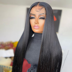 Long Straight | Top Swiss HD Lace | 13x6 Lace Front | 180% Density Apparel & Accessories > Clothing Accessories > Hair Accessories > Wigs > 13x6-lace-front-wig LABHAIRS® 