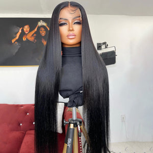 Long Straight | Top Swiss HD Lace | 13x6 Lace Front | 180% Density Apparel & Accessories > Clothing Accessories > Hair Accessories > Wigs > 13x6-lace-front-wig LABHAIRS® 