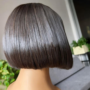 Labhairs Straight BOB | Top Swiss HD Lace | 5x5 Lace Closure | 150% Density Apparel & Accessories > Clothing Accessories > Hair Accessories > Wigs > Lace Front Bob Wig LABHAIRS? 